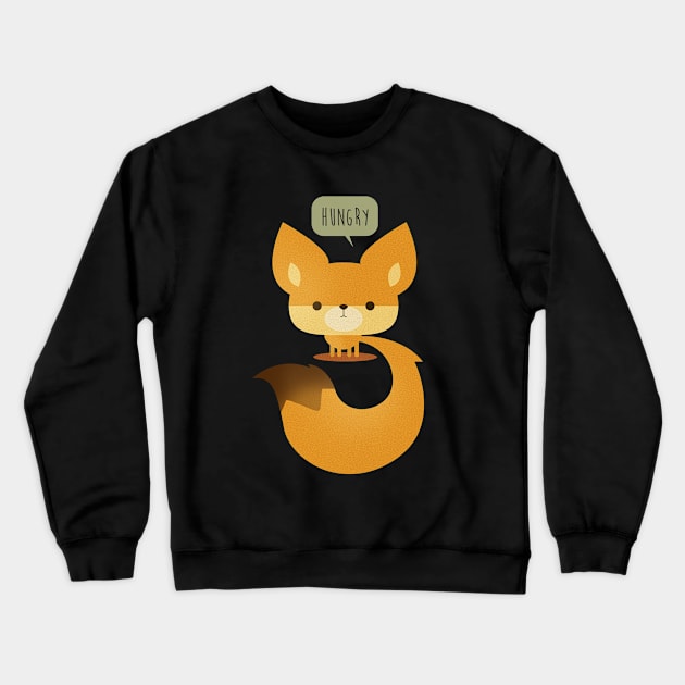 Little Furry Friends - Fox Crewneck Sweatshirt by LetterQ